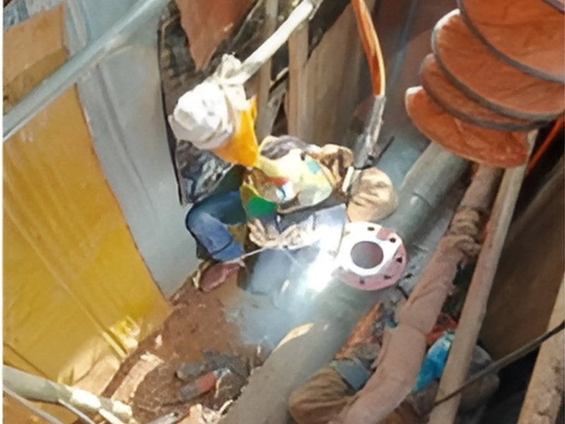Pekerjaan Pemasangan Pipa Gas CA PT Akasha Wira Internasional